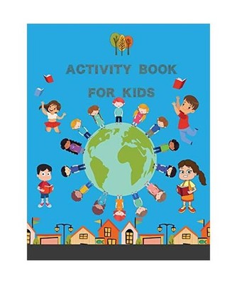 Activity Book for kids: Mazes, Coloring,Draw using the grid, shadow matching gam