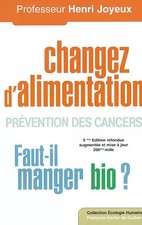 Changer d'alimentation : Prévention des cancers 