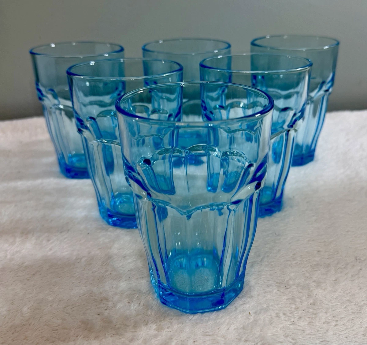 Blue Glass Tumblers for sale - eBay