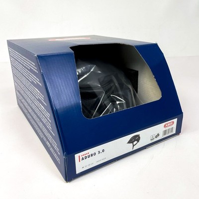 ABUS Aduro 3.0 Urban-Fahrradhelm, Größe M, 52 58 cm, Samtschwarz