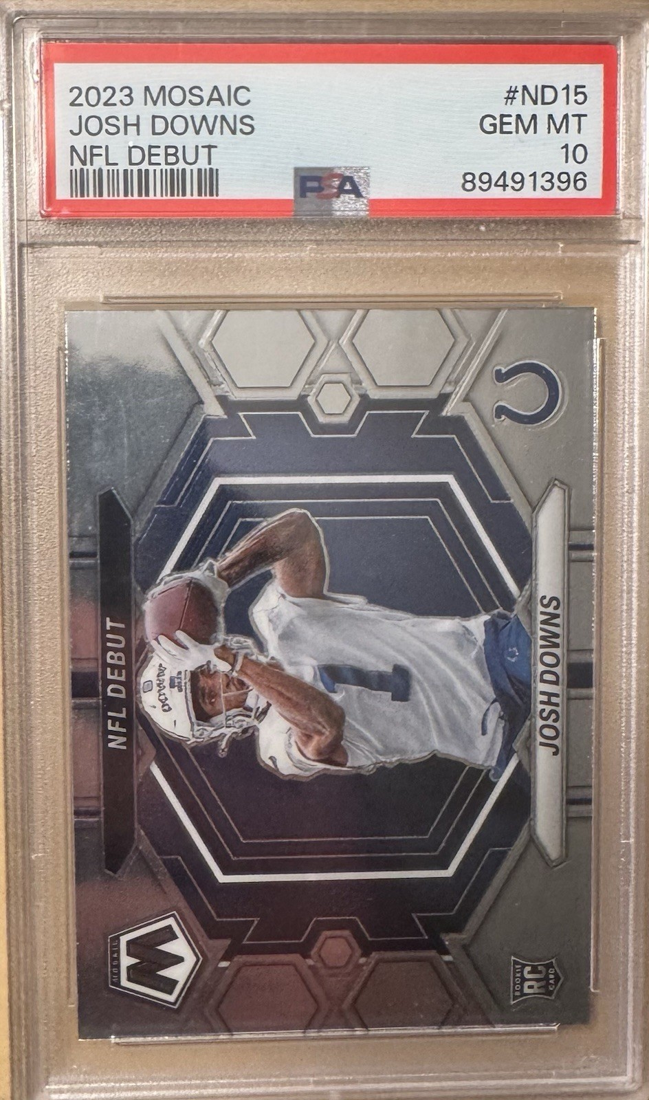 2023 Panini Mosaic - Nfl Debut Josh Downs #ND-15 (RC)