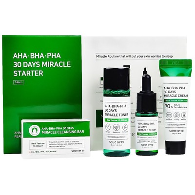 Some By Mi AHA BHA PHA 30 Days Miracle, Akne Haut Kit
