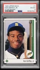 Ken Griffey Jr. Mariners 1989 Upper Deck RC PSA 4 #1 Star Rookie