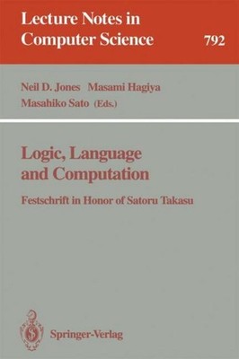 Logic, Language and Computation Neil Jones