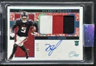 DRAKE LONDON 2022 PANINI ONE #4 ROOKIE PATCH AUTO RC 63/75 FALCONS
