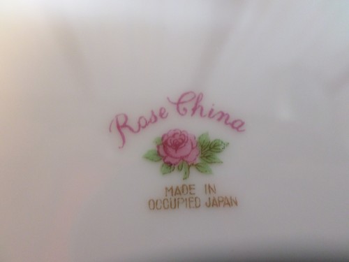 3 Beautiful Vintage Rose China Floral Designed Occupied Japan Dinner Plates - Picture 6 of 9