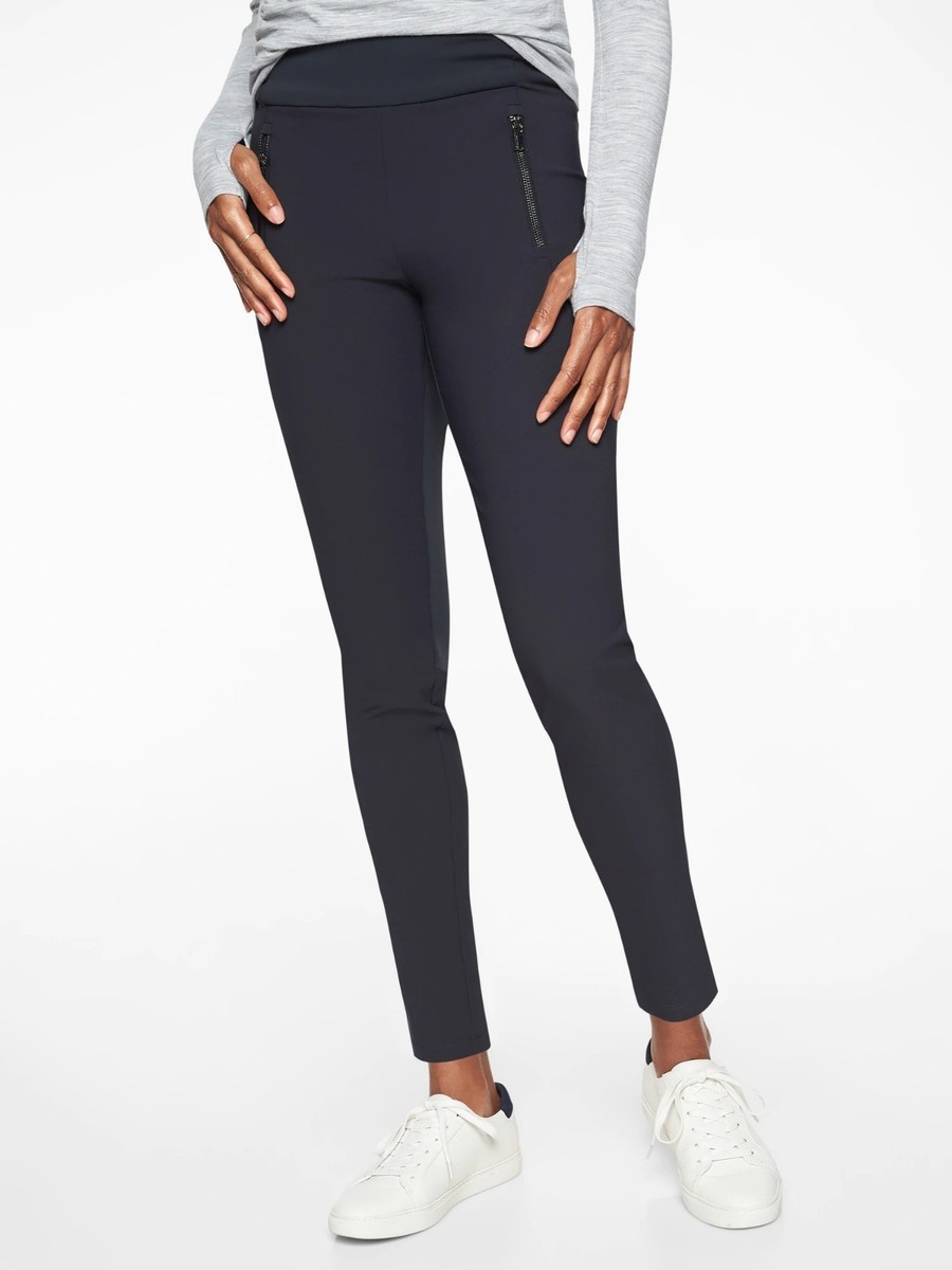 ★ ATHLETA ★ EUC Athleta Headlands Hybrid Tight, Black SIZE 2 #353469