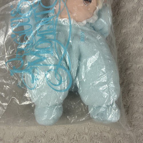 Vintage Dakin Precious Moments Blue Baby Doll Boy Avon 1997 Plush Stuffed Soft - Picture 3 of 10
