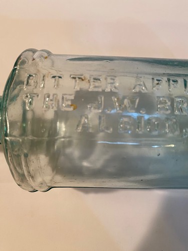 Bitter Apple Tonic JW Brant Co Albion, Mich Blob top Apothecary Bottle~MD14 - Picture 10 of 11