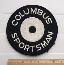 Columbus Sportsman Club Gun Shooting Range Wisconsin 7" Round Embroidered Patch