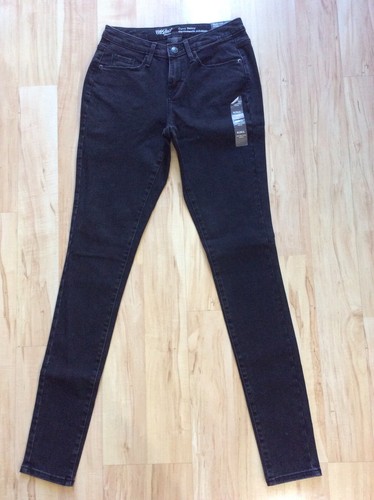 New Women's Mossimo Denim Faded Black 