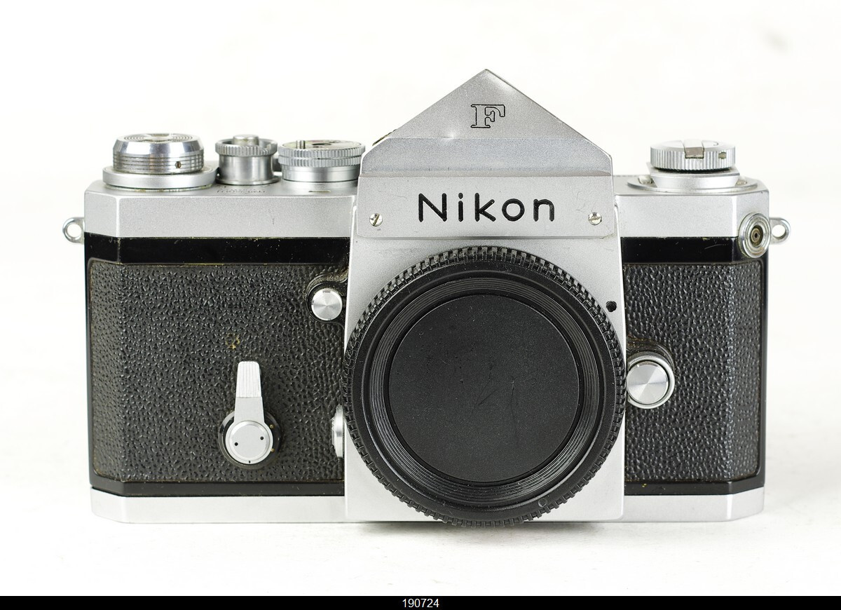 Nippon Kogaku Nikon F Eye level Silver body Film Camera 6709532 | eBay