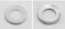 Sink basin stainless steel Mounting Ring heavy Chrome Mount Support Drain Spacer