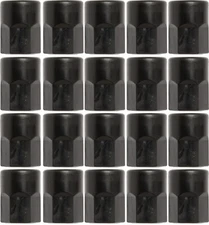 Loc-Line Black - 1/4" Socket To 1/8" Fnpt - 3 Packs of 20