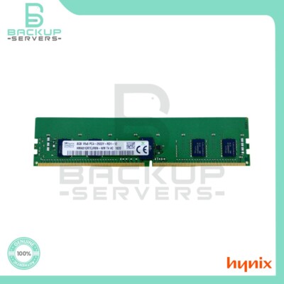 Hynix 8GB HMA81GR7CJR8N-WM 2933MHz PC4-23400 288-Pin CL21 1Rx8 ECC