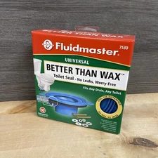 Fluidmaster Better Than Wax Toilet Bowl Gasket Universal Seal 7530 Brand New