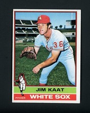 Jim Kaat 1976 Topps (HOF) Chicago White Sox #80 EX