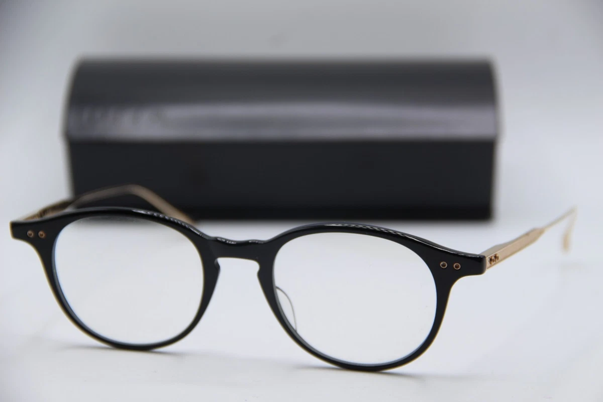 NEW DITA ASH DRX-2073-D-BLK-GLD-49 BLACK GOLD AUTHENTIC FRAME