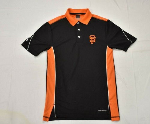 Majestic Mens MLB San Francisco Giants Cool Base Polo Shirt New S - Picture 2 of 6
