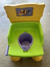 Vintage Infant Trainer Potty Training Winnie The Pooh 100 Acre Wood Collectible
