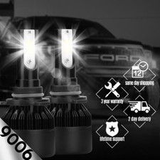 9006 Hb4 Cree 388w 38800lm Led Headlight Kit Bulb 6500k High Power Vs 388w Hid