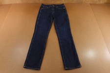 J Crew Womens 26 Regular Dark Wash 9" Mid-Rise Vintage Style Straight Leg Jeans