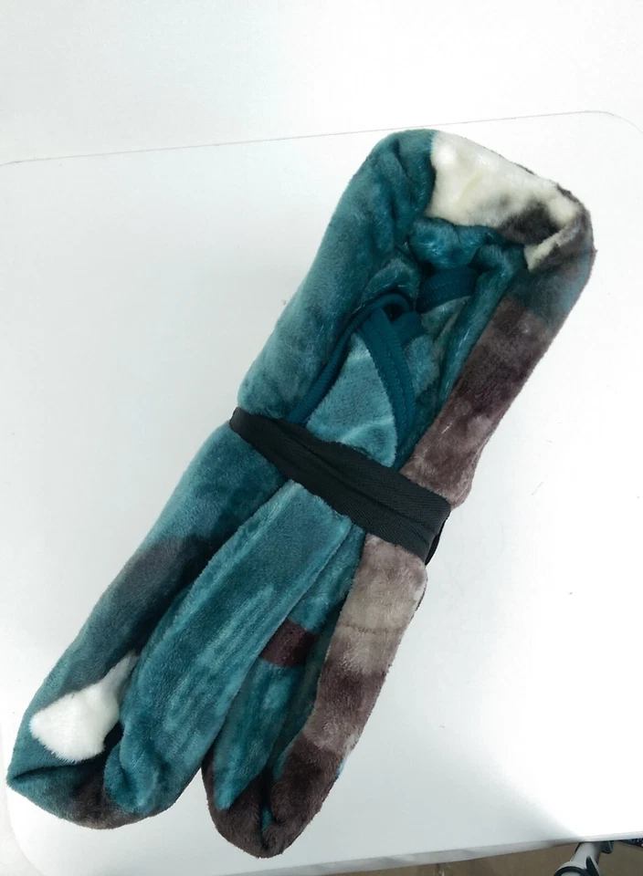 Manta de cama tamaño queen con licencia oficial de la NFL 60 x 80 en Philadelphia Eagles Foto 2 de 4