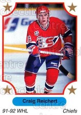 1991-92 7th Inning Sketch WHL #18 Craig Reichert