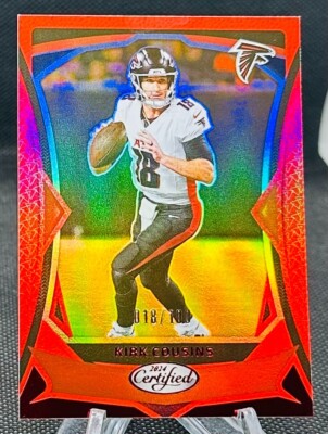 2024 Panini Certified Mirror Red Kirk Cousins Falcons Jersey #!! #'d 018/100 #69