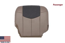 2002 Chevy Avalanche PASSENGER Side Bottom Replacement LEATHER Seat Cover In Tan