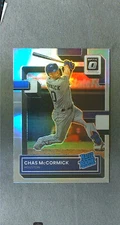 2022 Donruss Optic Rated Rookie Silver Prizm #70 Chas McCormick Astros