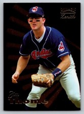 1996 Pinnacle Zenith Baseball Jim Thome #6
