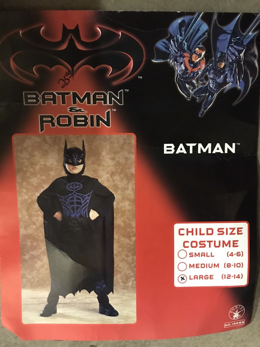 Batman Costume Child Size Large | eBay