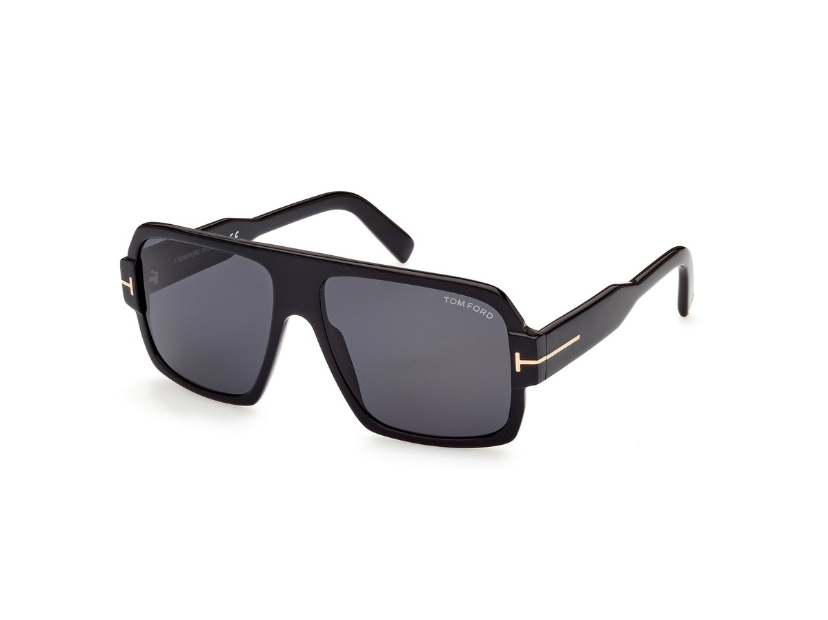 TOM FORD Occhiali da Sole FT0933 Camden 01A Nero fumo Uomo