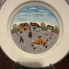 Villeroy & Boch DESIGN NAIF - #3 Country Yard 8,25" piatto insalata polli