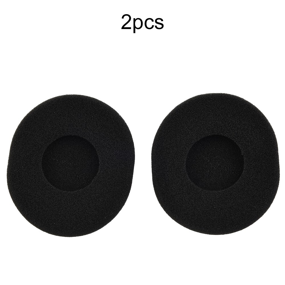 Wireless Headset Replacement Ear Pads 75mm x 65mm Foam Cushions 2PCS-image