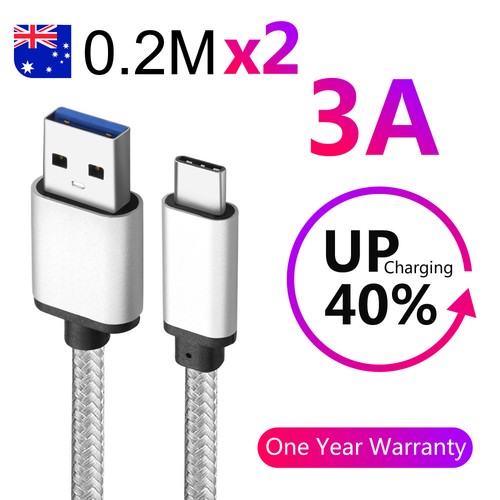 USB 3.1 Type-C USB-C Data Charger Cable For Samsung S23 S22 S21 A53 A23 A13 A33 - Picture 9 of 21