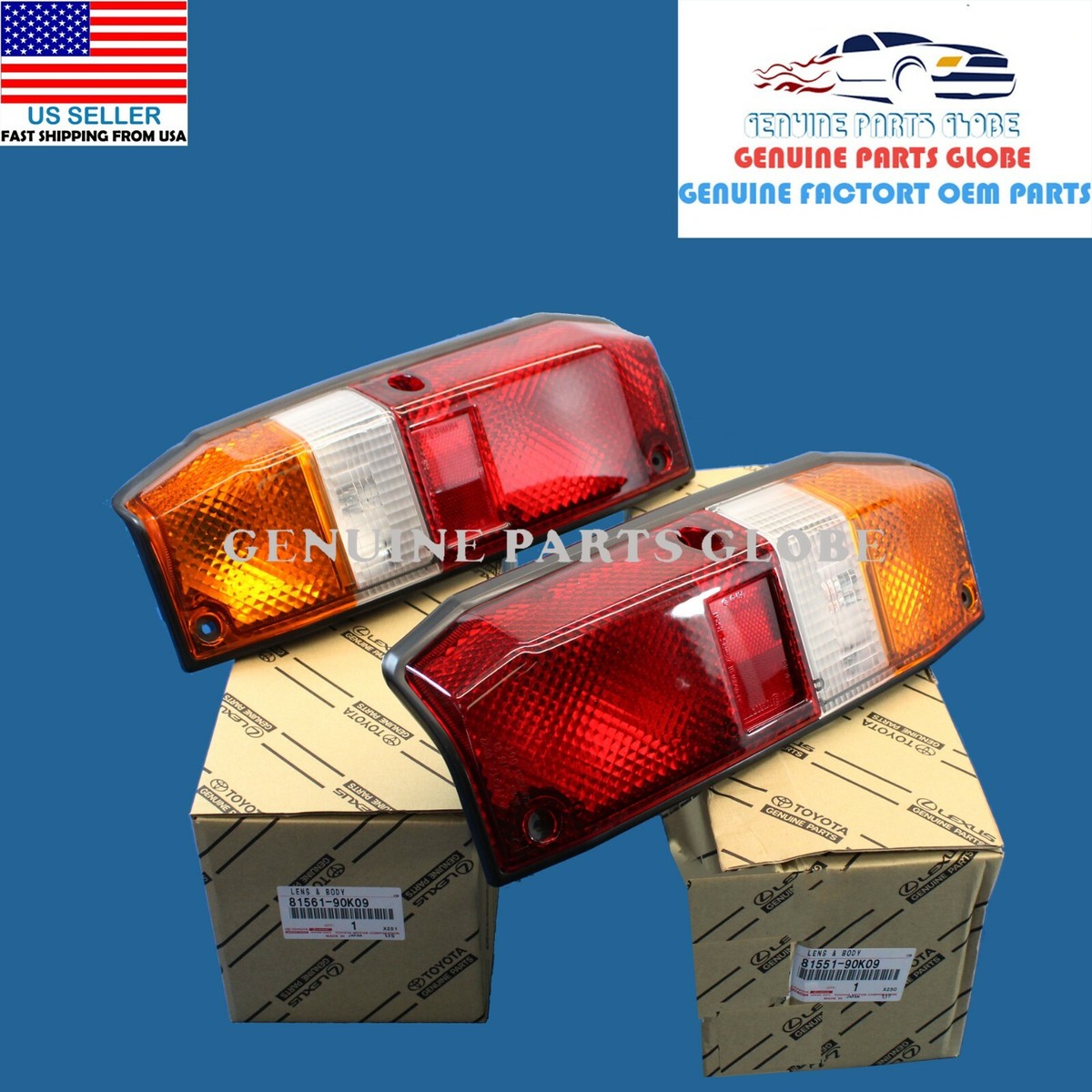 GENUINE OEM TOYOTA LAND CRUISER 70 FJ70 FJ73 FJ75 HJ75 REAR TAIL