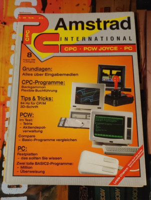 CPC Schneider International August 8 1988 8-bit Magazin/Zeitschrift Amstrad
