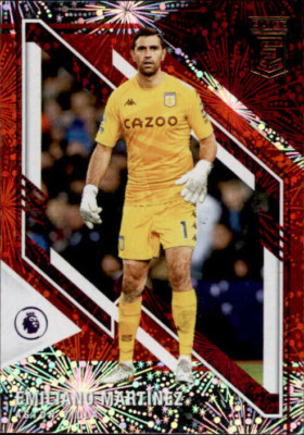 2021-22 Panini Donruss Elite Premier League Emiliano Martinez #12 Firework