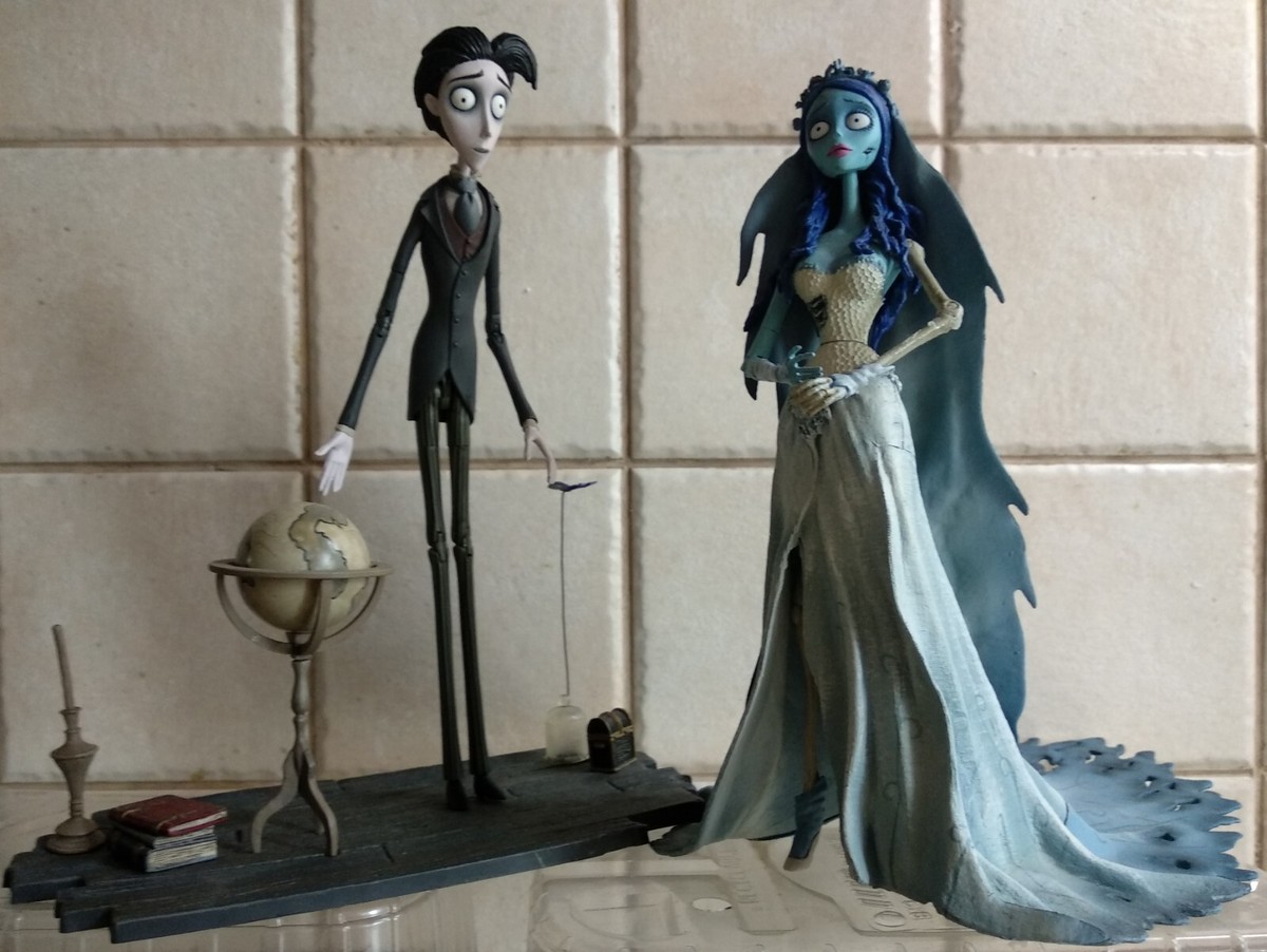 McFarlane Toys Tim Burton's Corpse Bride Series 1 Emely & Victor