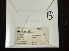 MACHINIST  Unused 3M Imperial Diamond Lapping Film 662XW 3 MIC  3 - 5" Disks #4