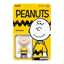 Charlie Brown Peanuts Super 7 Reaction Action Figure
