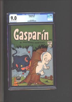 Gasparin #2  CGC 9.0   Mexican Edition Caspe  r Only Graded Copy 1954