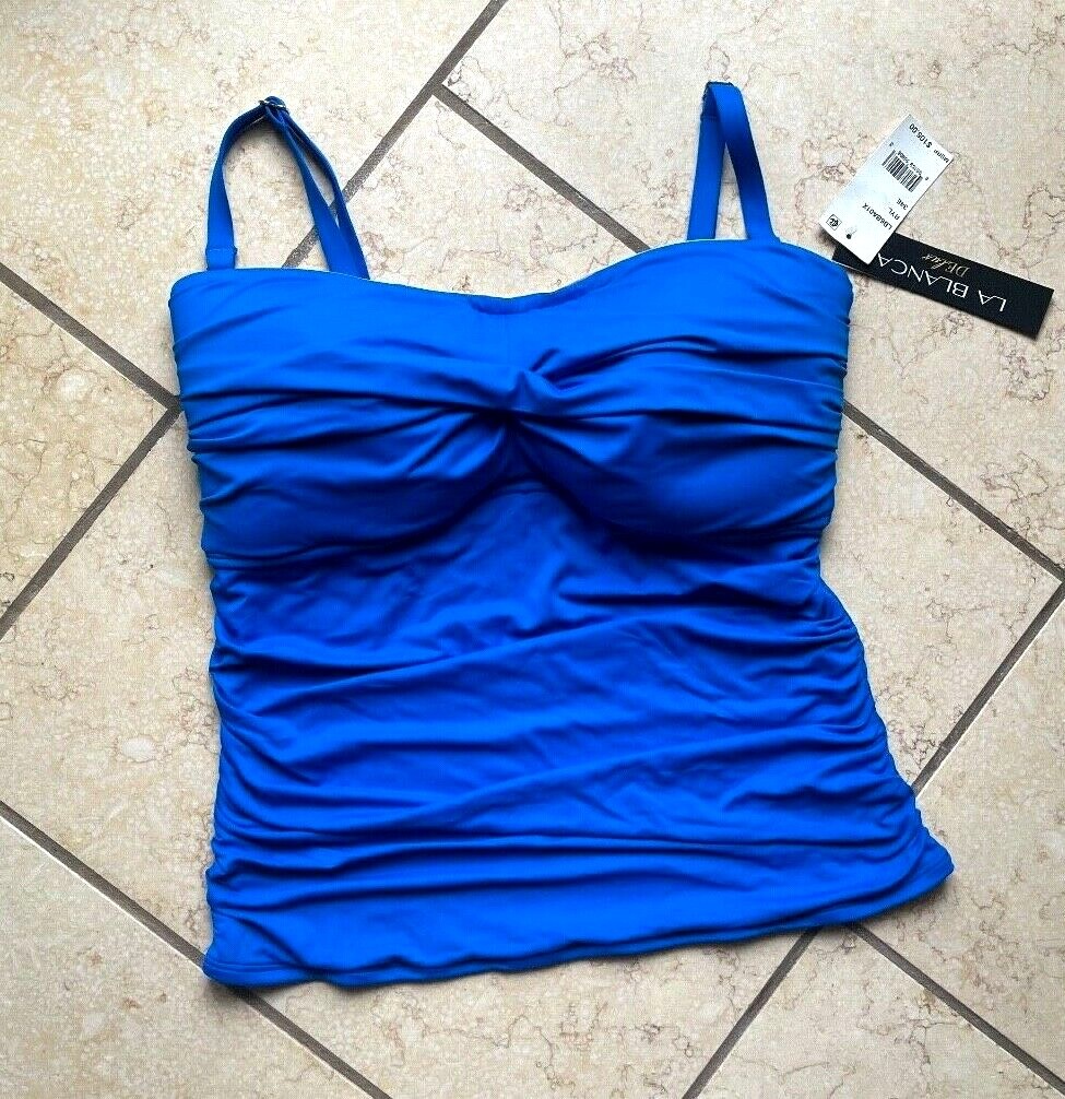 la blanca bandeau tankini