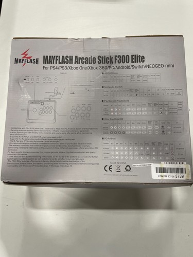 Mayflash F300 Elite Arcade Stick - Picture 2 of 2