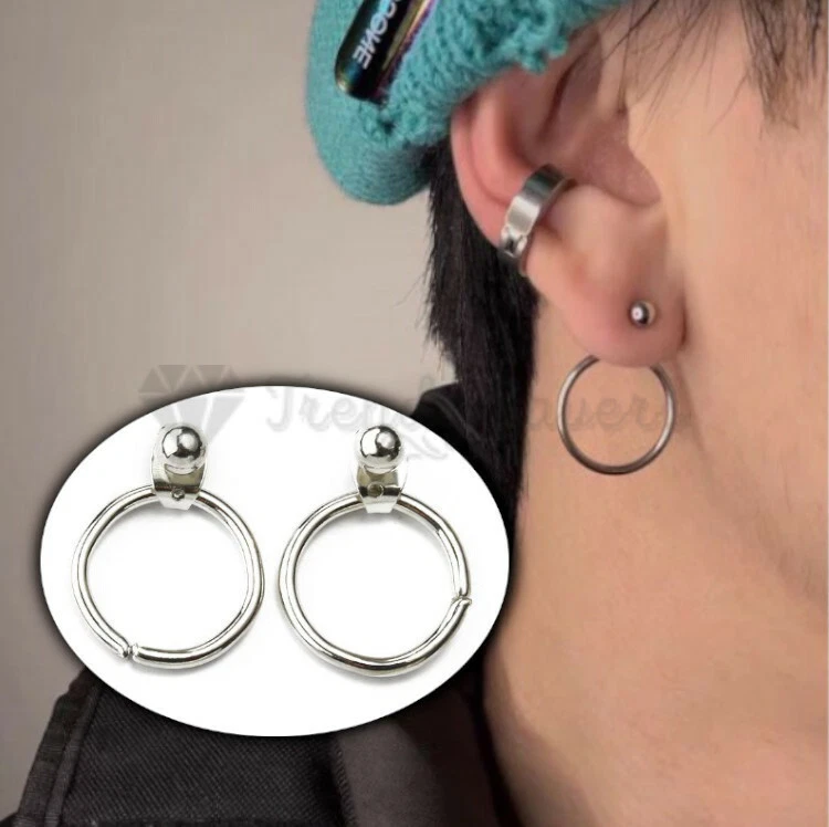 Metal wire best sale earrings