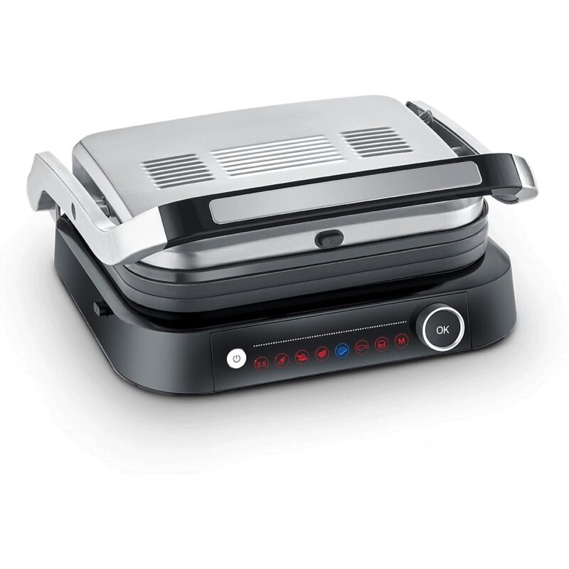 SEVERIN KG 2395 BISTECCHIERA ELETTRICA CON APERTURA PIASTRE 180°