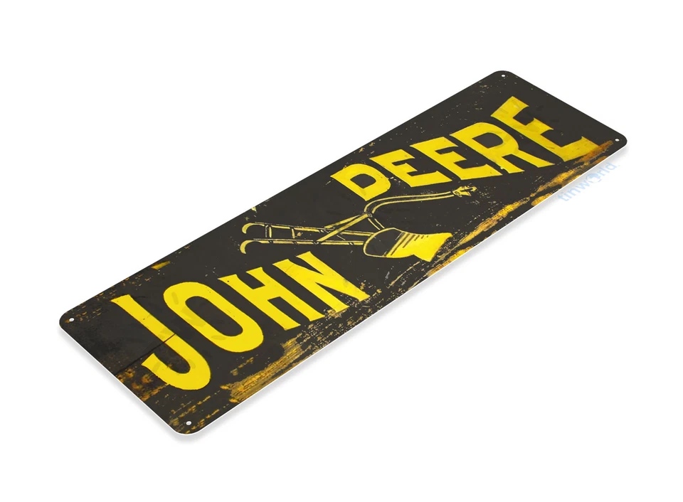 TIN SIGN John Deere Retro Metal Décor Tractor Store Shop Market Farm A455 - Image 2 of 3
