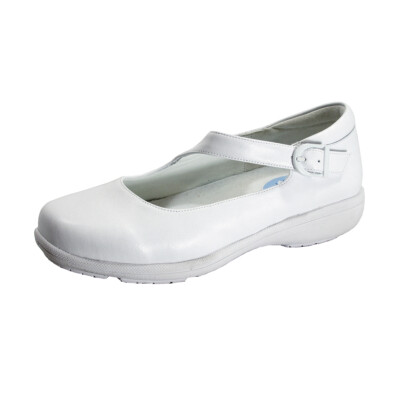   24 HOUR COMFORT Shea Women's Wide Width Leather Loafers with Buckle   